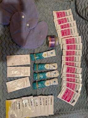 Breastfeeding Bundle - Lansinoh Balm, Medela Wipes, Milkflow, & Hydration Sticks